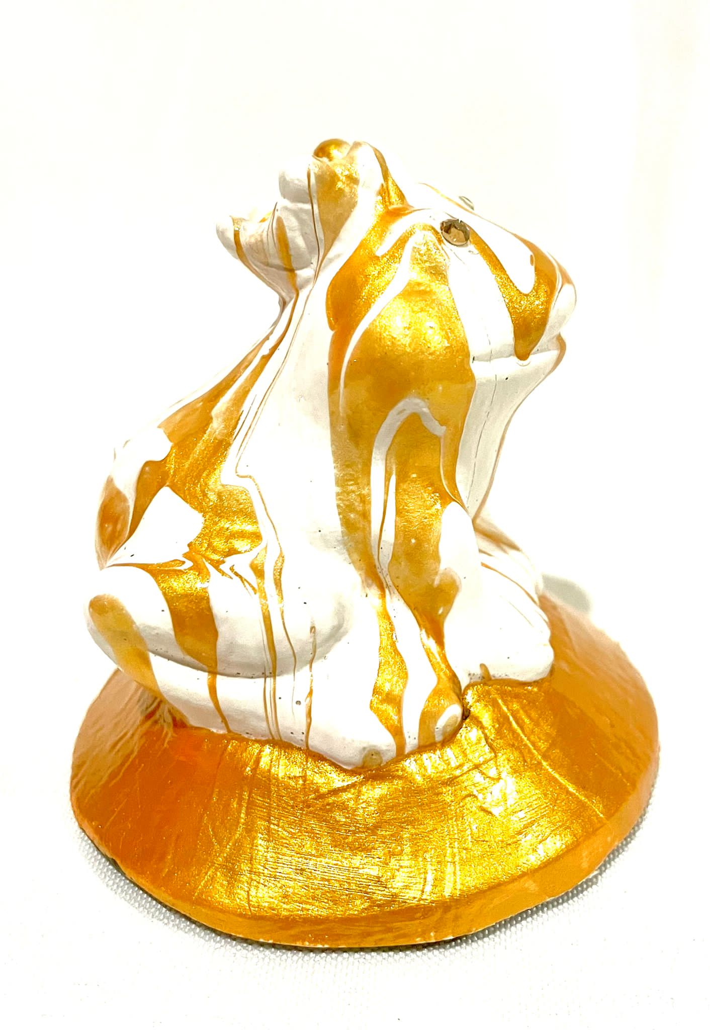 Golden King Geschenkfigur liebe Frosch